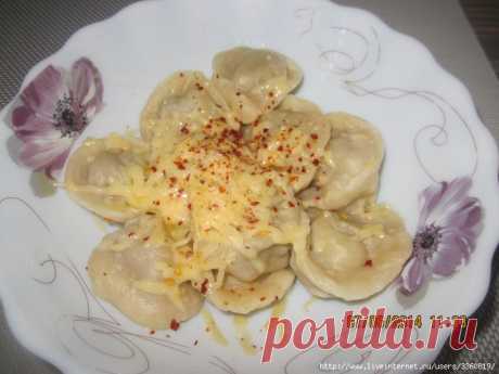 Пельмени с сыром