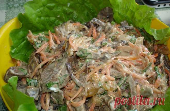 Вкусный салат с куриной печенью