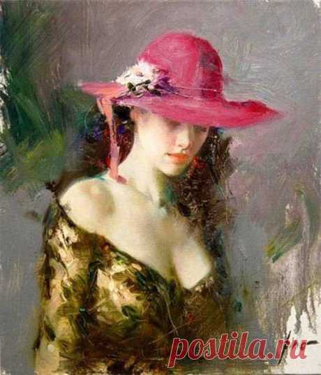 Оригинал - Схема вышивки «Незнакомка» - Схемы автора «svetlanastrokova» - Вышивка крестом