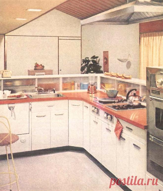 1960. Kitchen Design and Decor - p3128 | PastYears.info