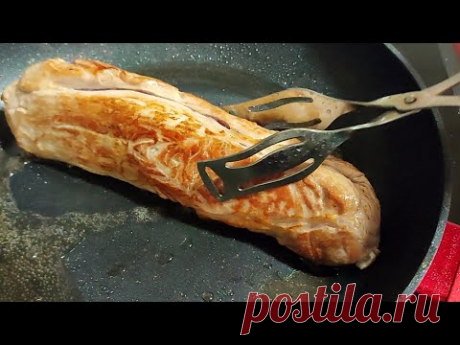 УНИКАЛЬНАЯ СВИНАЯ ВЫРЕЗКА СО СЛИВОЧНЫМ ВКУСОМ. Нежное и Сочное Мясо в Духовке | Сытный Дом