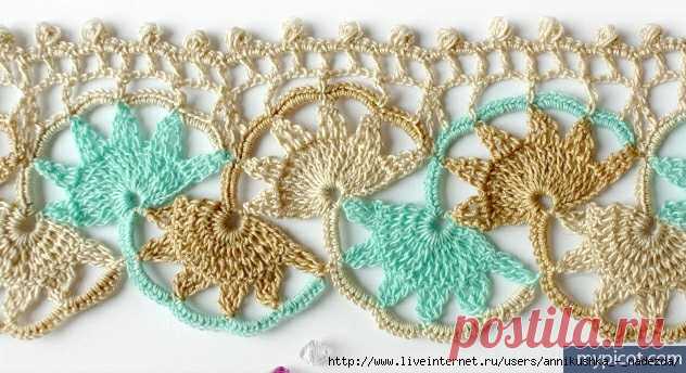 Потрясающе красивая кайма крючком — DIYIdeas