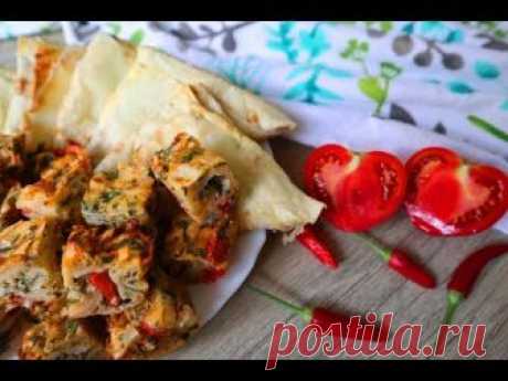2 закуски из лаваша. Быстро, вкусно и просто! — Кулинарная книга - рецепты с фото