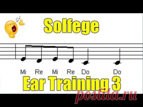 Call and Response Solfege Song 3 of 5 - from Exercises for Ear Triaining