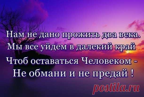 А знаете, ведь люди умирают… 
И даже те, в которых жизни суть, 
Что любят нас, целуют, обнимают, 
Без мысли о которых не уснуть… 

Пожалуйста, при жизни, умоляю, 
Цените эти близкие сердца. 
А жизнь – она короткая такая. 
У боли от утраты нет конца… 

Лишь кажется, что будет длиться вечно 
И звонкий смех, и разговор ночной, 
Но жизнь-лиса хитра и скоротечна. 
Когда её сестра придёт за мной? 

И страшно не уйти из жизни этой, 
Страшнее потерять людей родных, 
Недолюбить, ос...