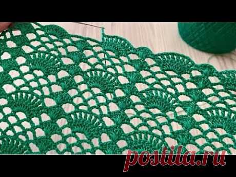 THIS PATTERN IS PERFECT AND EASY❗️Crochet Seasonal Blouse and Shawl Pattern