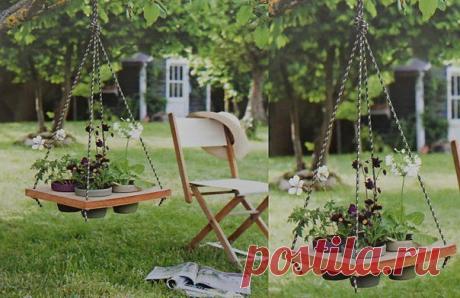 Оригинальное садовое кашпо.... Оригинальное садовое кашпо.