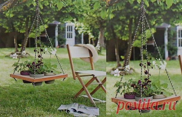 Оригинальное садовое кашпо.... Оригинальное садовое кашпо.