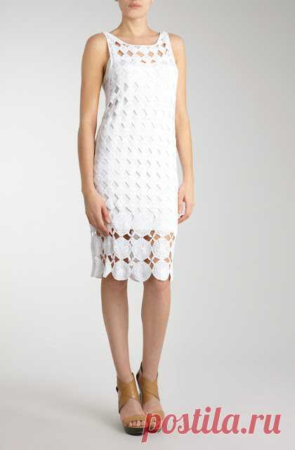 Irish crochet &: DRESS