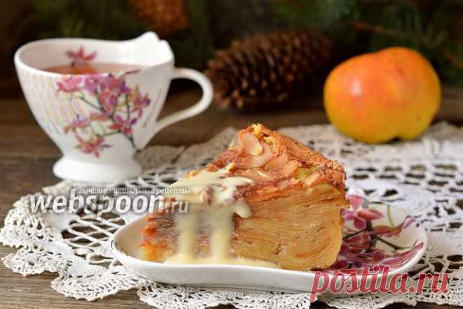 Пирог с яблоками «Невидимый» рецепт с фото, как приготовить на Webspoon.ru