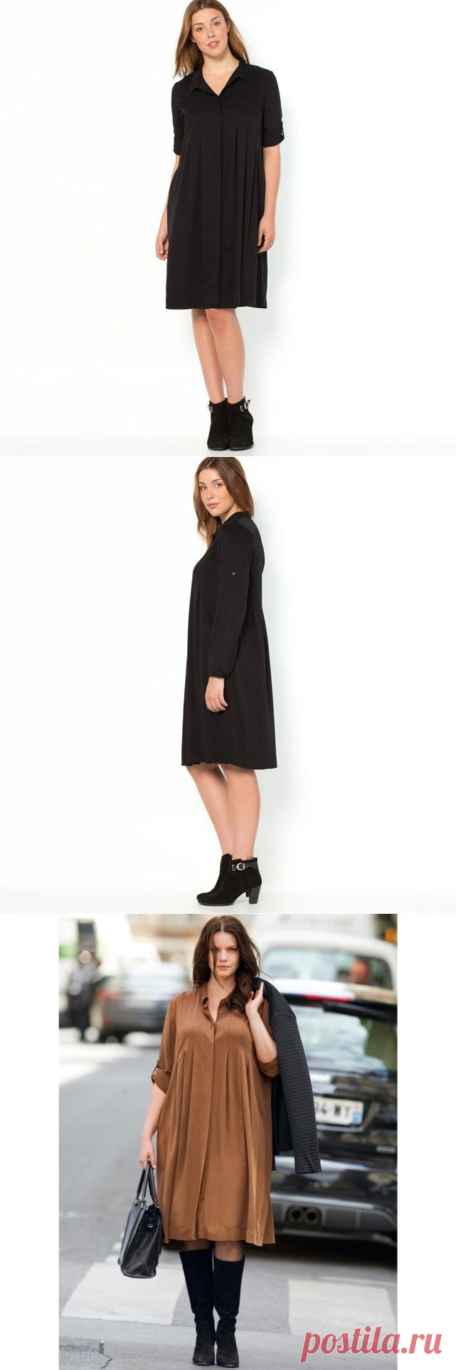 Платье-рубашка Taillissime | купить в интернет-магазине La Redoute