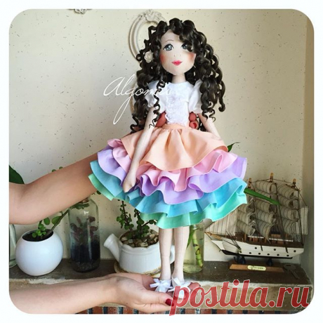 🎉🎊
سونيا 👩🏻 قد: ٤٧ سانتيمتر
✨

#عروسك #آلگوما #تيلدا #دستساز #پارچه #طراحى #گلگلی #گلدوزی#گل #عروسك_روسي
