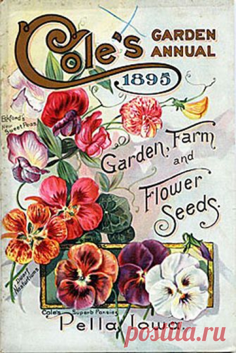 Vintage Floral Graphics - 14 декупажных карт.
