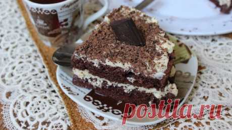 Шоколадный ангельский бисквит: пошаговый рецепт