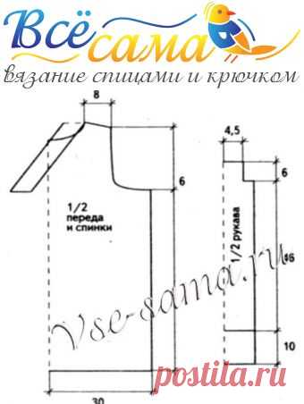 Розовое пальто - Детское пальто, куртки спицами