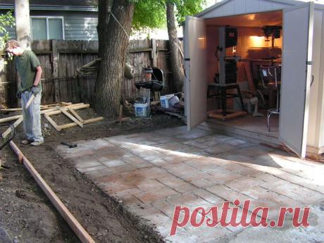 Cómo hacer un bonito patio de cemento - Todos
