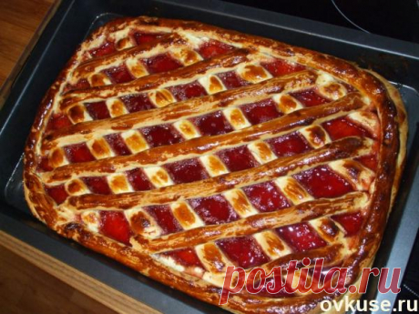 Очень быстрый пирог с вареньем - Простые рецепты Овкусе.ру