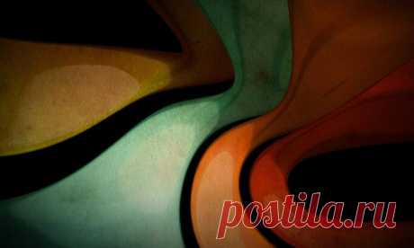 Согласно фэн шуй положительная благоприятная энергия движется изогнутыми линиями. В живописи фэн шуй часто используются картины, напоминающие современную абстрактную живопись. \ Картина как инструмент и лекарство фэн шуй | Ветер и Вода