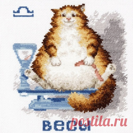 Знаки зодиака. Весы - кот.
