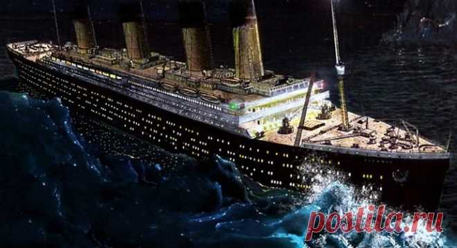 «Титаник» погиб не от столкновения с айсбергом