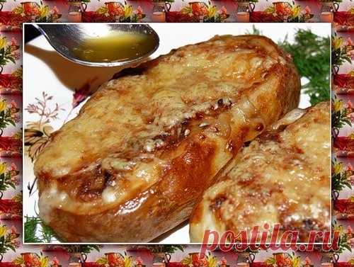 ЖУЛЬЕН В КАРТОШКЕ Жульен в картофеле. Это невероятно эффектное блюдо, которое своей оригинальностью поразит даже бывалых гостей. Картошка здесь играет роль посуды.Ингредиенты:- 4 крупных картофелины- 400 г шампиньонов- 1 луковица- 100 г сливочного масла- 1/2 столовой ложки муки- 250 мл сливок- соль, перец- 100 г...