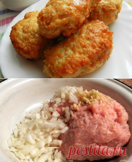Суперпышные КОТЛЕТКИ из куриного фарша с овсяными хлопьями