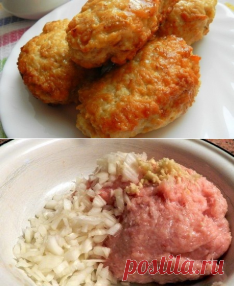 Суперпышные КОТЛЕТКИ из куриного фарша с овсяными хлопьями