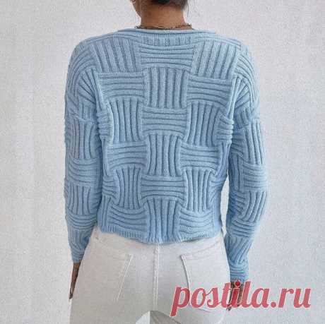 3 вариации "плетёнки" = 3 разных джемпера. Простые узоры, которые освоит даже новичок | Вяжем вместе! Пульс Mail.ru
