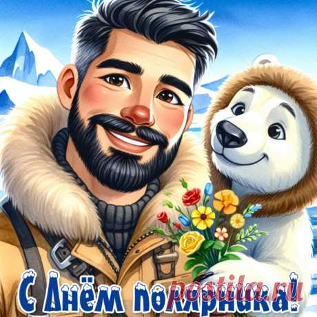 С Днем полярника! Здоровья и мужества!