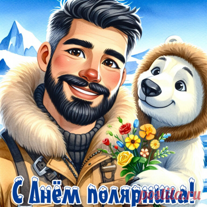 С Днем полярника! Здоровья и мужества!