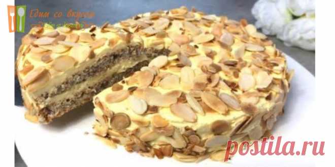 Шведский миндальный торт: вкусно как в ресторане ИКЕА