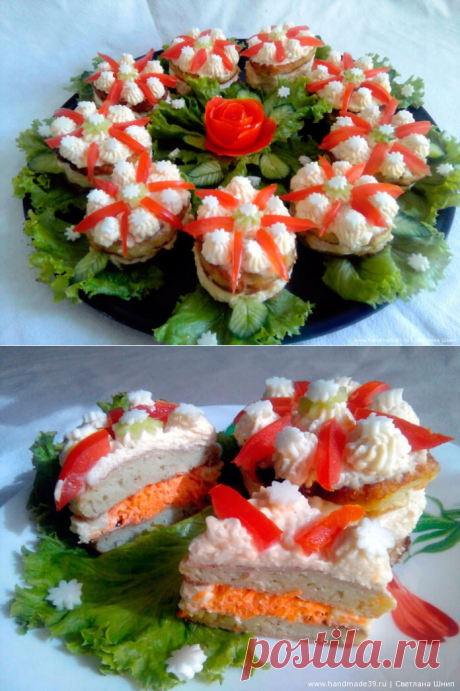 Кабачковые пирожные
