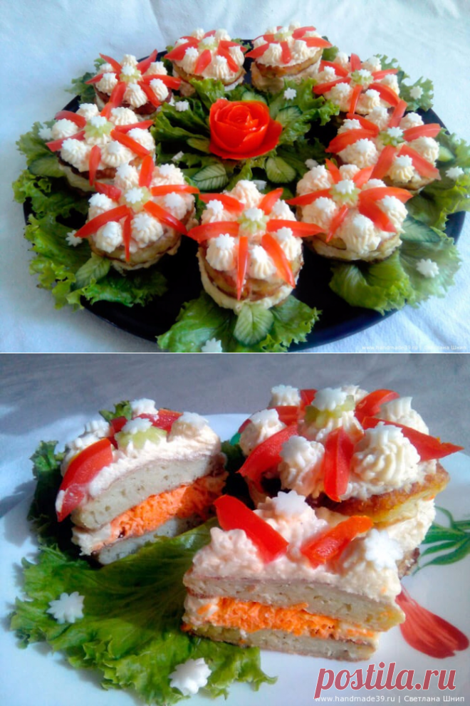 Кабачковые пирожные