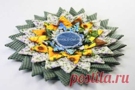 Лоскутные коврики своими руками: мини мк по шитью