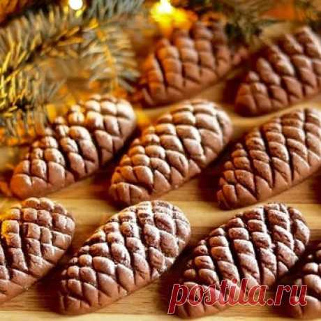 🍪 ПЕЧЕНЬЕ ШОКОЛАДНЫЕ ШИШКИ 🍪 Сказочно вкусное печенье, которое вы можете… | Правильно, готовим! | Дзен