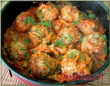 Куриные тефтели с капустой — Домашние заботы