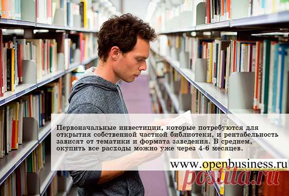 Библиотечный бизнес: возможен ли он?