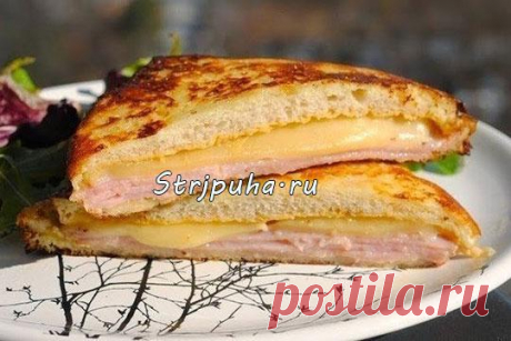 Сэндвич Монте-Кристо — Домашняя кулинария