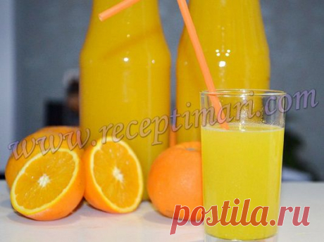 Как приготовить сок из апельсинов