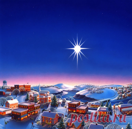 Зимняя сказка от Робин Молине