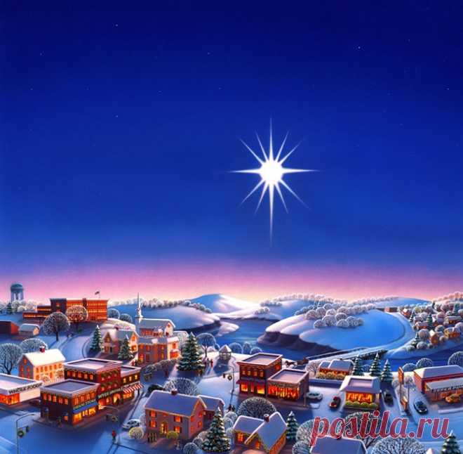 Зимняя сказка от Робин Молине