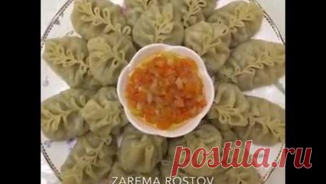 Необычные МАНТЫ. Лепка, рецепт манты