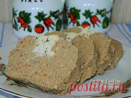 Рулет из куриной печёнки..