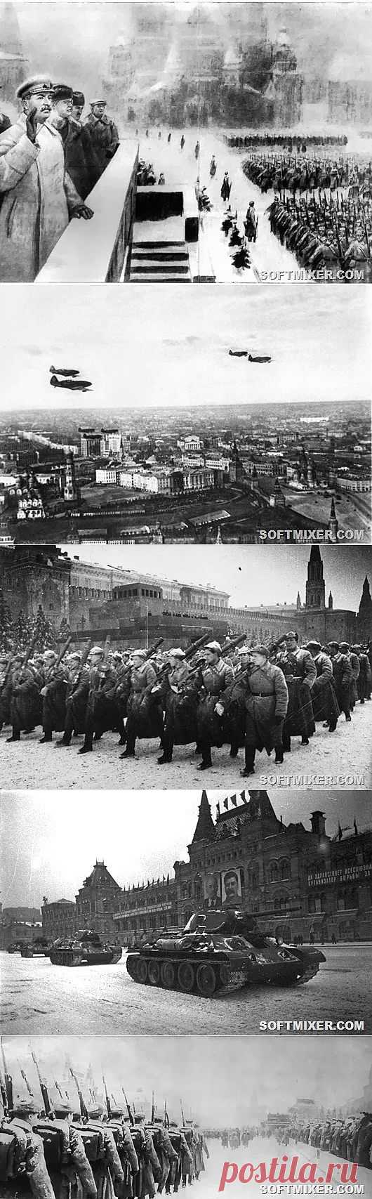 Легендарный парад 7 ноября 1941 года / Назад в СССР