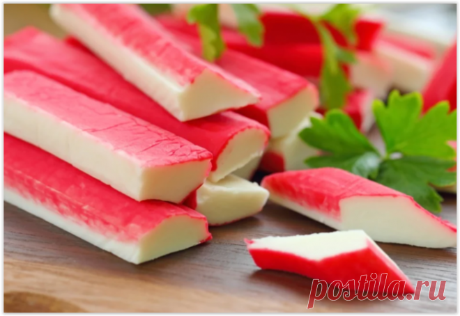 Больше не готовлю салат из крабовых палочек, вместо этого пеку из них вкусный рулет!