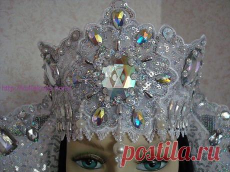 Мастер-класс &quot;Корона Снежной Королевы своими руками&quot;. Автор Ольга Брест