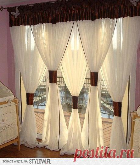 Идеи для праздничного оформления штор — DIYIdeas