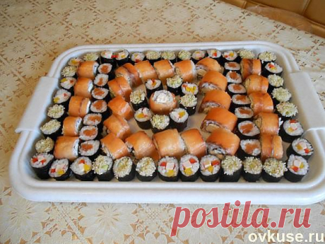Вкусненькие домашние Роллы... - Простые рецепты Овкусе.ру