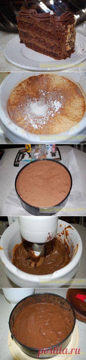 Торт шоколадный - Кулинарные рецепты
