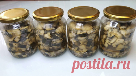 Кабачки, как грибы. Каждый год готовлю тройную порцию. Все гениальное - просто.